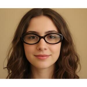 Winchester Italy Women Eyeglasses Sunglasses Brown Blue Oval